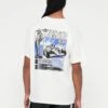 Adidas Originals RACING MANGA UNISEX - Print T-shirt - Off White