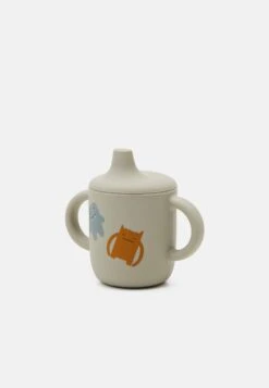 Liewood Neil Sippy Cup Farm Capsule Unisex - Baby Bottle - Taupe/Blue