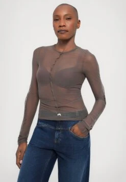 LONG SLEEVE - Long Sleeved Top - Cacao -Zalando UK-Outlet 131aa985b510451781bf920539be659a