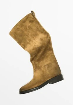 Massimo Dutti RIDING - Boots - Camel -Zalando UK-Outlet 13a349abc5994c1aa8b9faa36dc636f3