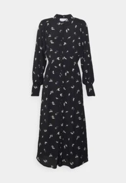 Selected Femme Slfwalda Midi Dress - Shirt Dress - Black -Zalando UK-Outlet 15734a938ecf4fb2924c646c9d23f1d9