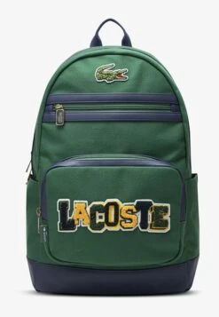 Lacoste VARSITY BACKPACK UNISEX - School Bag - Vert