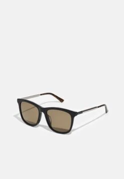 Gucci Sunglasses - Black/Ruthenium/Brown