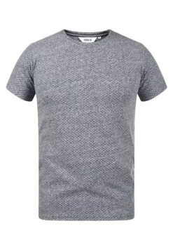 Solid SDAlarico - Basic T-shirt - Dark Grey Melange -Zalando UK-Outlet 16c621fda476444c86906bd931e2668b