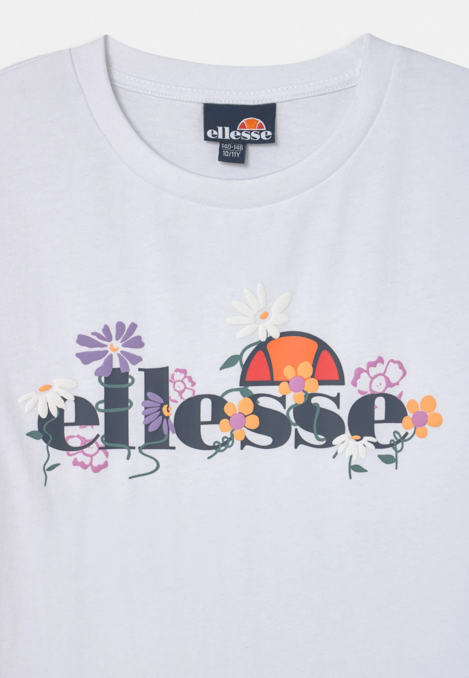 Ellesse Grazio - Print T-Shirt - White 3 Ellesse Grazio - Print T-Shirt - White - Image 3