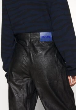 KOCHÉ Pants Unisex - Trousers - Black -Zalando UK-Outlet 173002025b7a40988361827ddea0e722