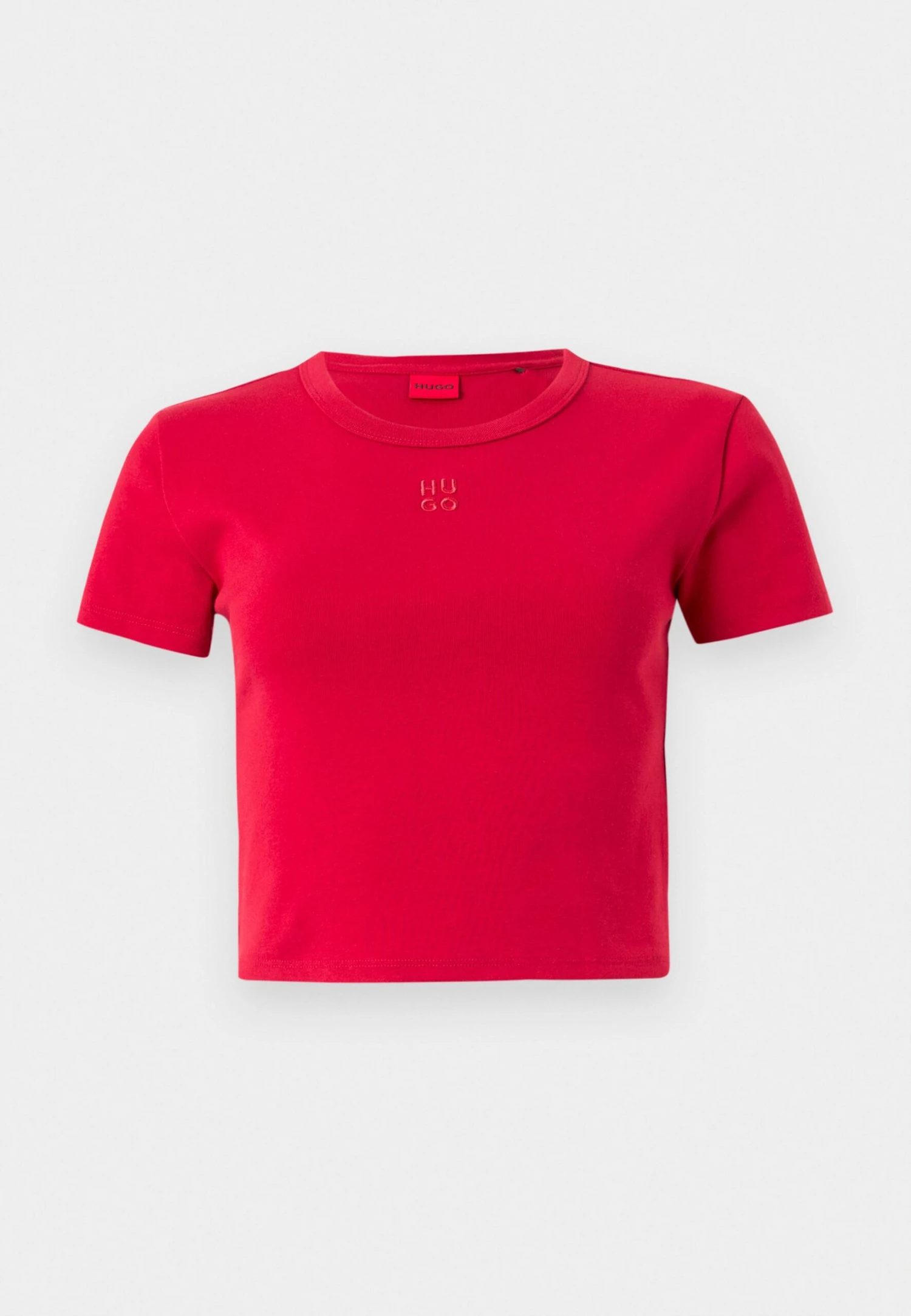 Hugo DELANOR - Basic T-shirt - Medium Red 5 Hugo DELANOR - Basic T-shirt - Medium Red - Image 5