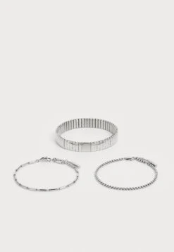 Calvin Klein STACKED 3 PACK - Bracelet - Silver-coloured