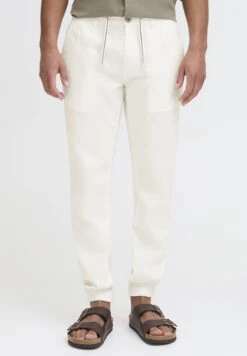 Blend BHLENNIK LINEN MIX - Chinos - Offwhite