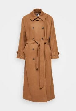 WEEKDAY Travis Wool Coat - Classic Coat - Brown Dark -Zalando UK-Outlet 1a85c0aac16c4ccb9725e80d449be181