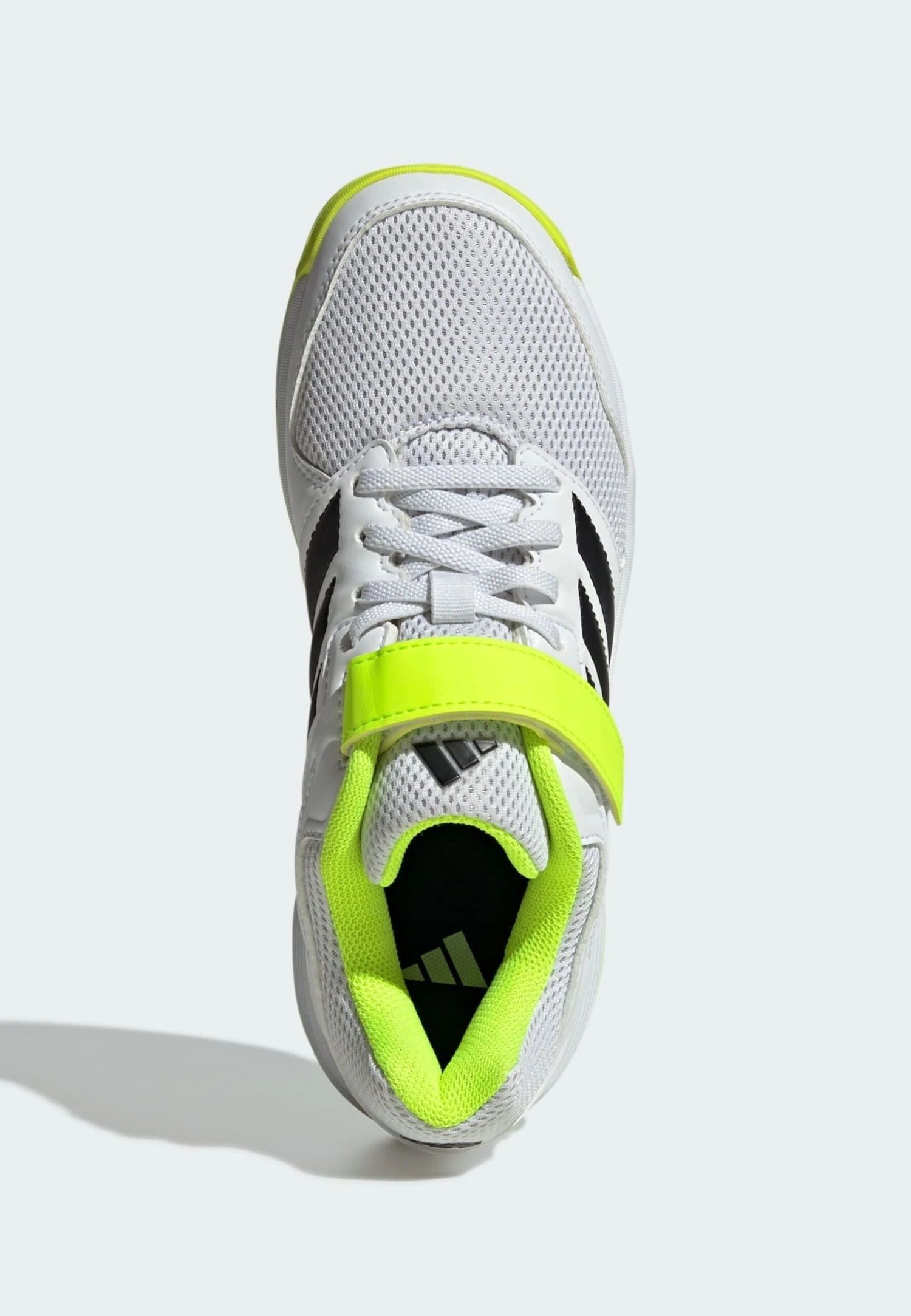 ADIDAS PERFORMANCE COURT - Volleyball Shoes - Cloud White Core Black Lucid Lemon 3 ADIDAS PERFORMANCE COURT - Volleyball Shoes - Cloud White Core Black Lucid Lemon - Image 3