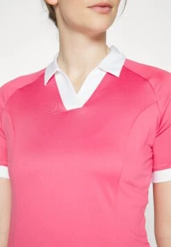 Callaway Short Sleeve V Placket Colorblock - Polo Shirt - Fruit Dove -Zalando UK-Outlet 1b98dd5ffbfe46f7affdd2117190cfd8