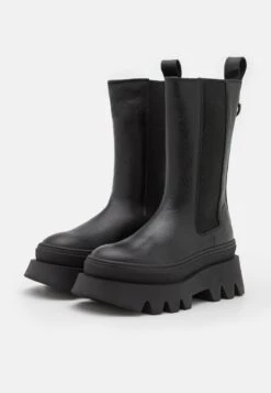 Buffalo Parker Chelsea - Platform Boots - Black -Zalando UK-Outlet 1be08734a844430c9c7f7603d223a4f8