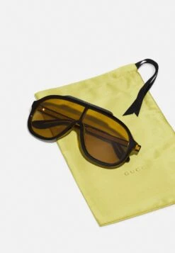 Gucci Sunglasses - Black/Yellow -Zalando UK-Outlet 1c6ed9be259e42a9a40686447318b859