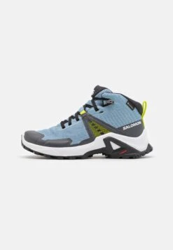 Salomon X Raise Mid GtxUnisex - Winter Boots - Faded Denim/Indigo Bunting/Acid Lime