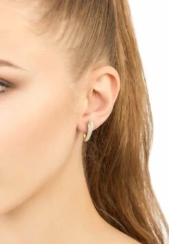 Latelita Snake Huggie Hoops- Earrings - Yellow