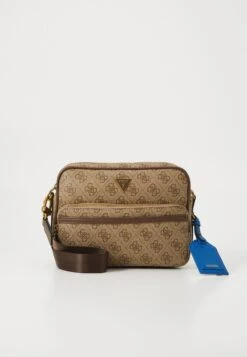 Guess MILANO CROSSBODY DOUBLE ZIP - Cross Body Bag - Dark Black -Zalando UK-Outlet 1e8fa4e2277e42e683e7915b90fbe646