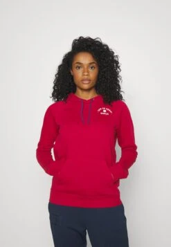 Nike Performance Fcb Hoodie - Club Wear - Noble Red/Deep Royal Blue/Pale Ivory