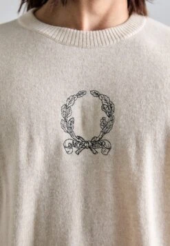 MOSCHINO LAUREL CROWN LOGO - Jumper - Beige -Zalando UK-Outlet 1ee5eb13b140483688a74e749f95b97d