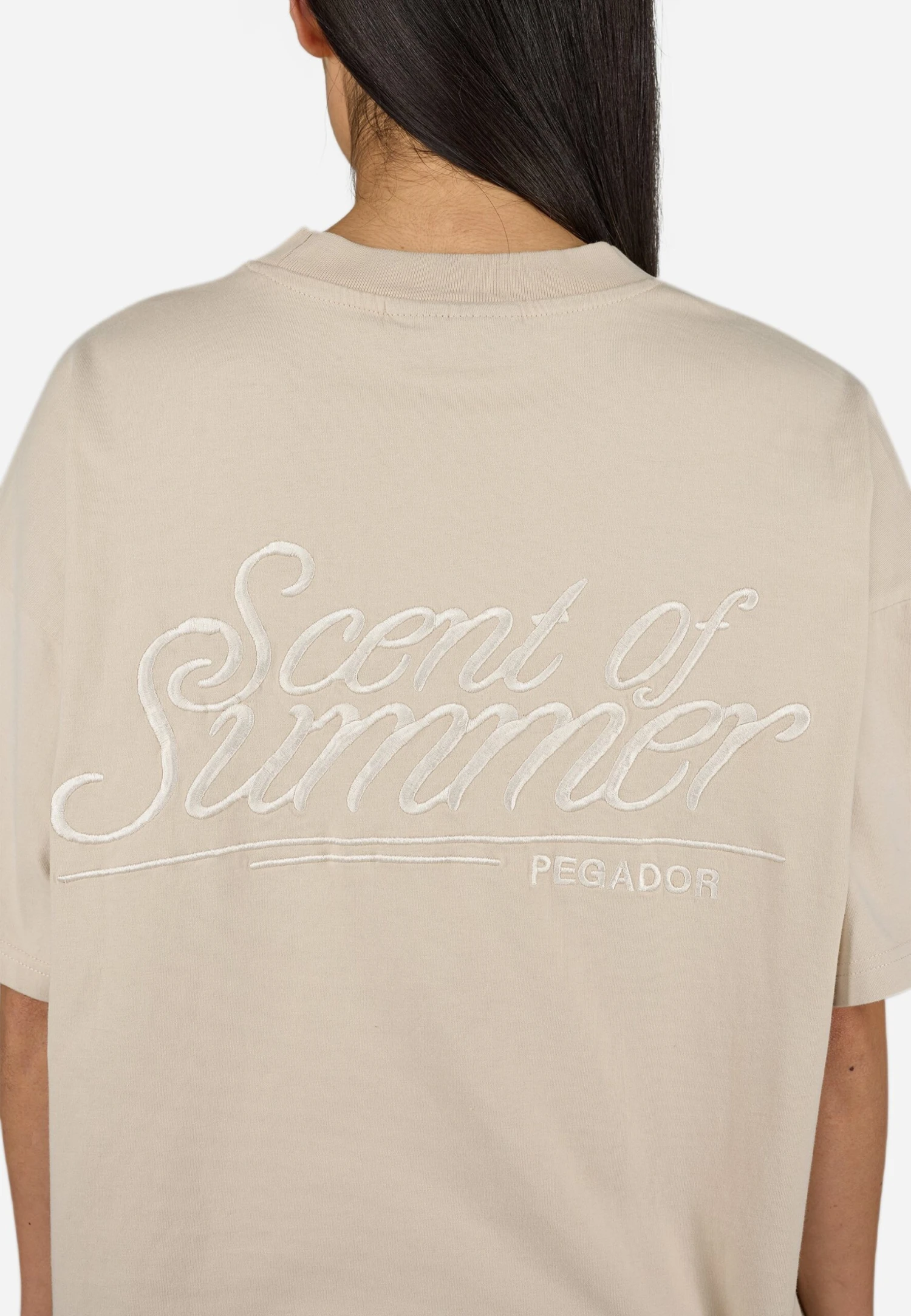 Pegador VIRAY HEAVY OVERSIZED TEE - Print T-shirt - Washed Light Beige 4 Pegador VIRAY HEAVY OVERSIZED TEE - Print T-shirt - Washed Light Beige - Image 4