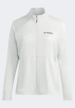 ADIDAS PERFORMANCE W Mt Fz Flee Pl - Training Jacket - Linen Green 10 ADIDAS PERFORMANCE W Mt Fz Flee Pl - Training Jacket - Linen Green -Zalando UK-Outlet 1fb96145caf945aeb127cb496c121c75