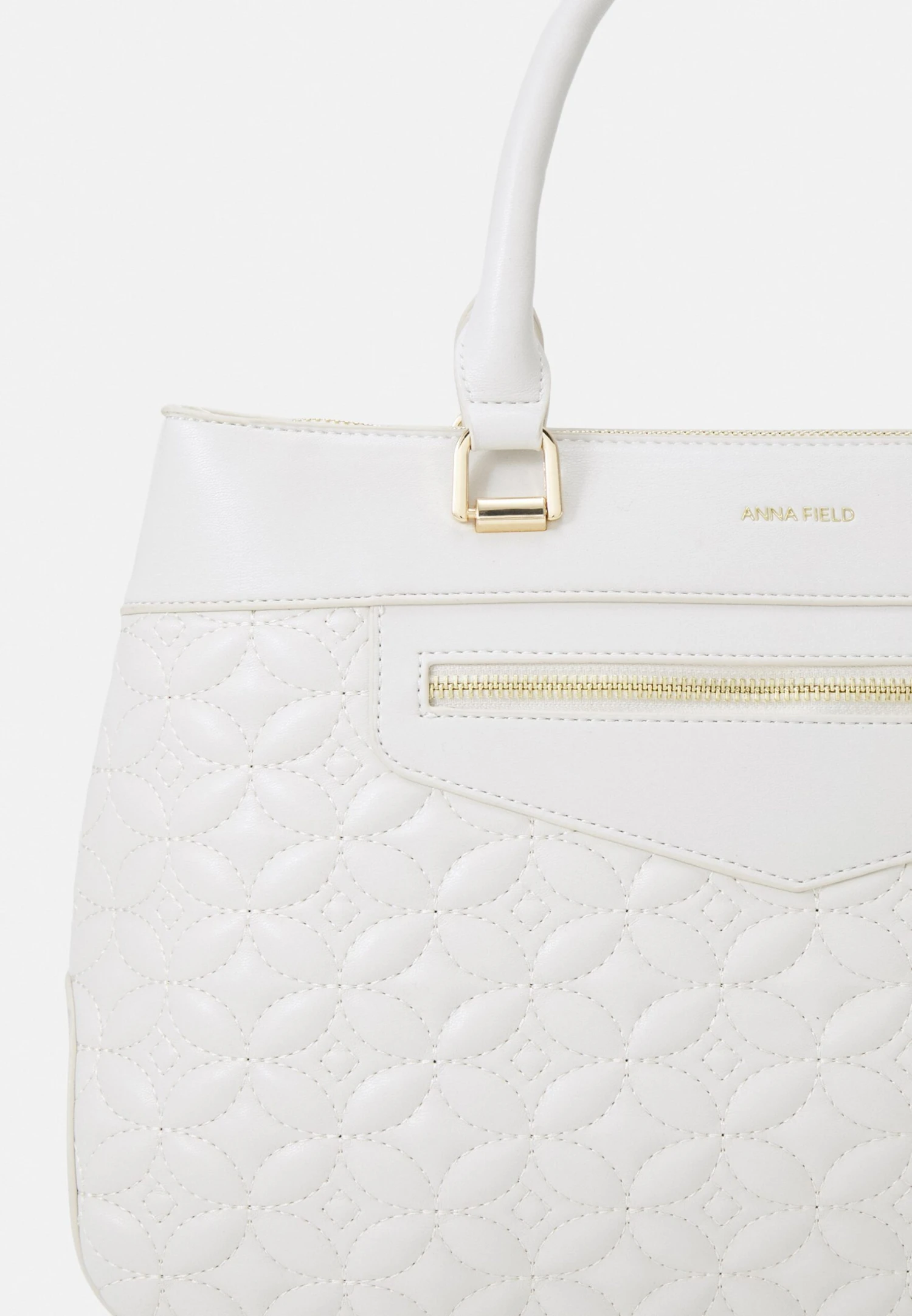 Anna Field Handbag - Off-White 4 Anna Field Handbag - Off-White - Image 4