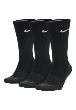 Nike Performance Everyday Max Cush Crew Unisex 3 Pack - Sports Socks - Black
