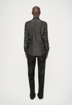 DSQUARED2 BIANCA BOW SHIRT - Button-down Blouse - Black/gold-coloured -Zalando UK-Outlet 20b94d36376c4f3f9facab899f9f2a5e