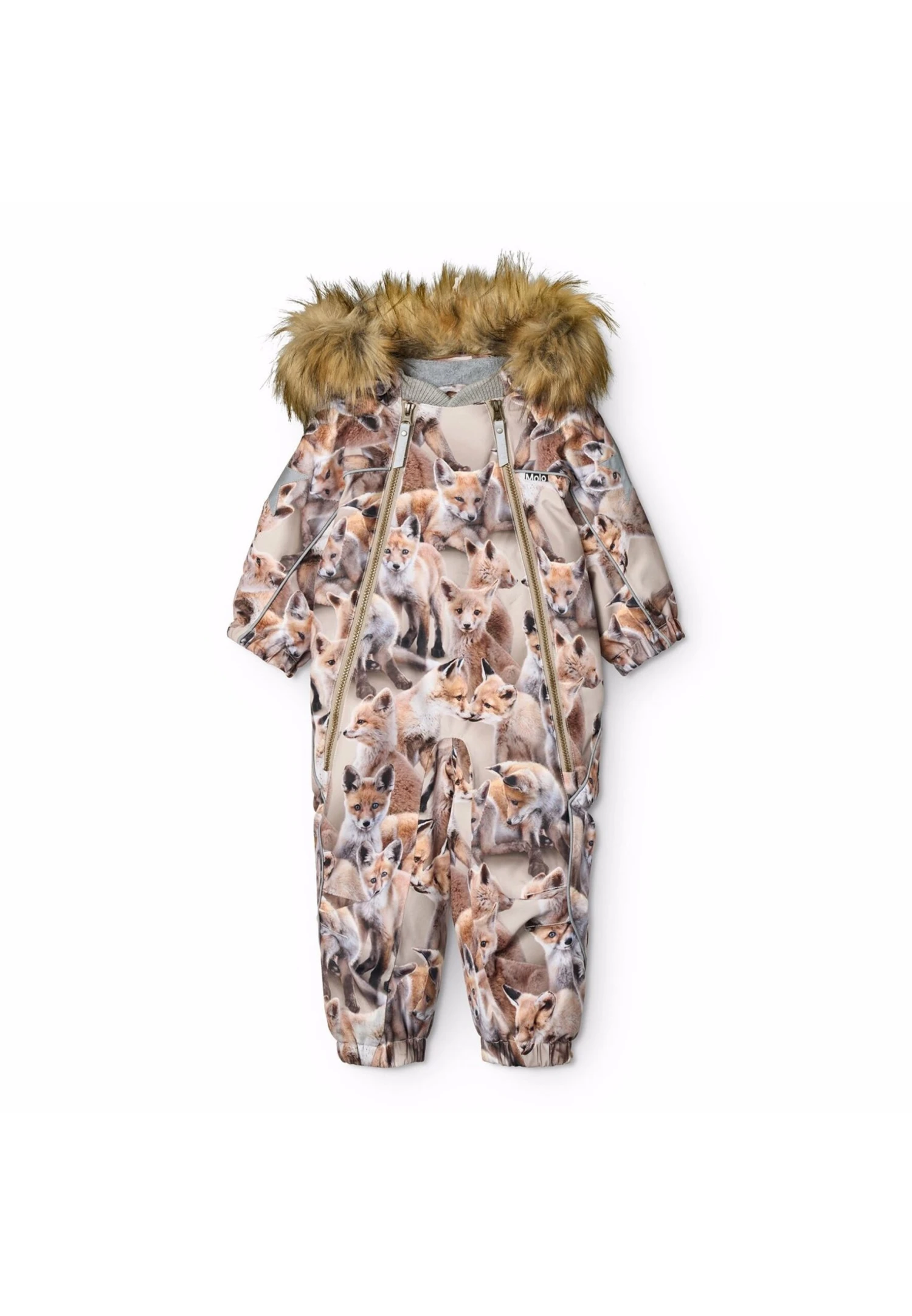 Molo PYXIS UNISEX - Snowsuit - Brown 2 Molo PYXIS UNISEX - Snowsuit - Brown - Image 2