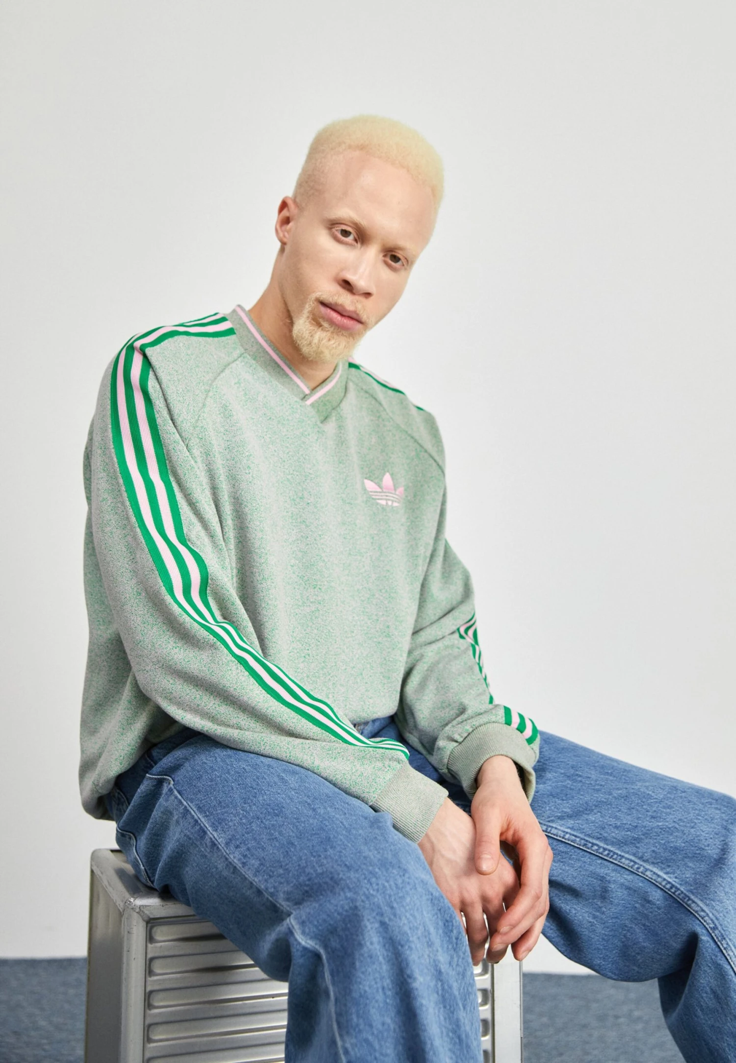 Adidas Originals Sweatshirt - Green 1 Adidas Originals Sweatshirt - Green