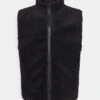 WEEKDAY Pile Vest Unisex - Waistcoat - Black