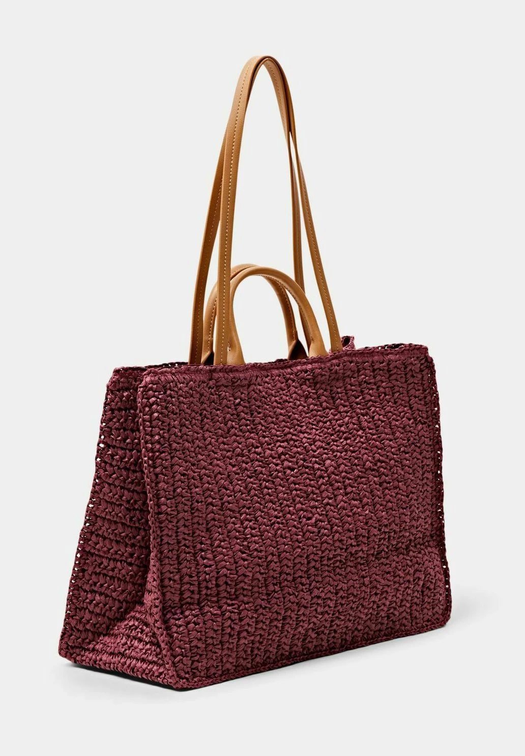 ESPRIT Ll_Fsc_Revashop - Tote Bag - Bordeaux Red 2 ESPRIT Ll_Fsc_Revashop - Tote Bag - Bordeaux Red - Image 2