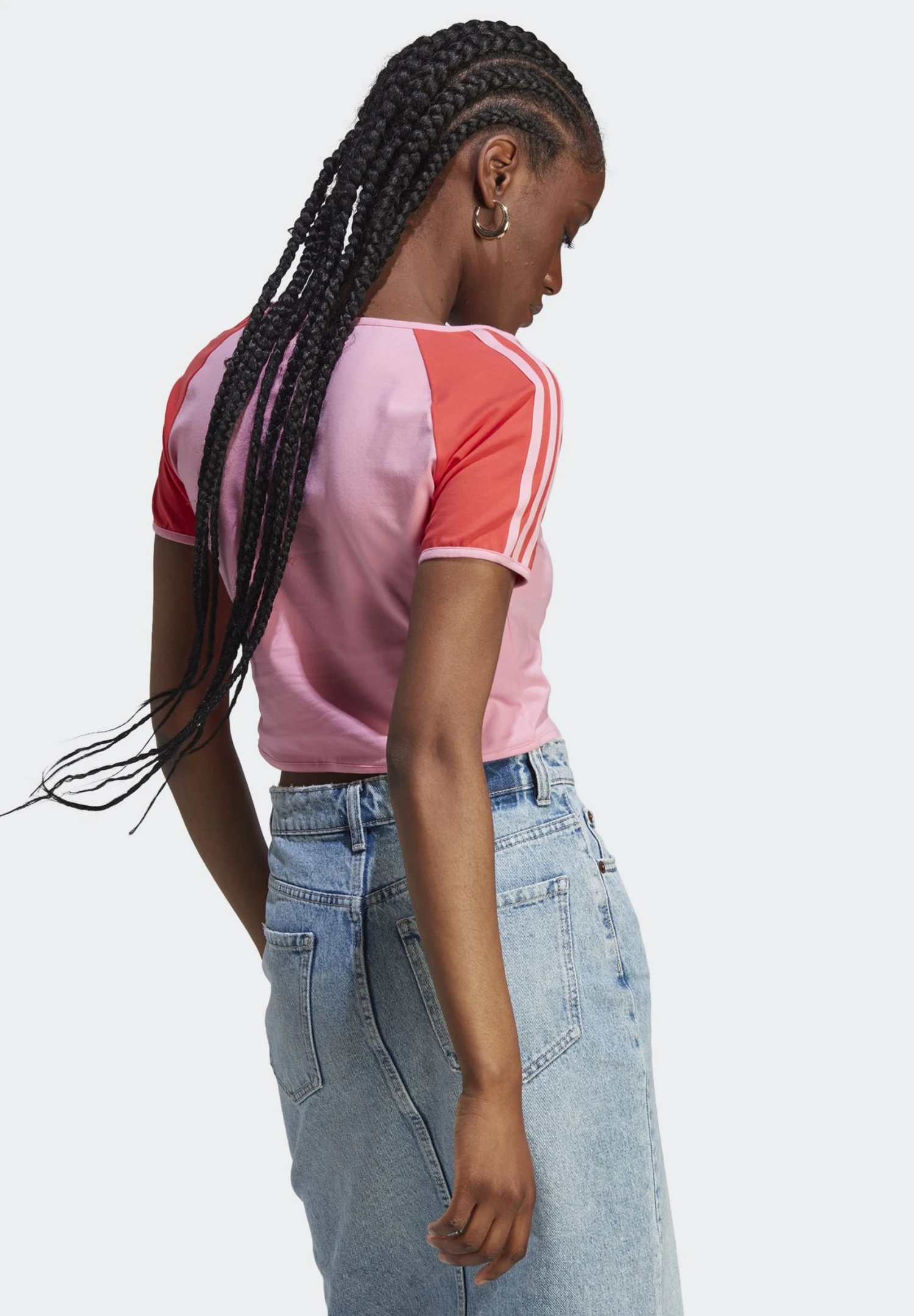 Adidas Originals Short - Print T-Shirt - Semi Pink Glow/Real Coral 2 Adidas Originals Short - Print T-Shirt - Semi Pink Glow/Real Coral - Image 2