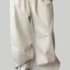 Kaotiko PANT WIDE UNISEX - Trousers - Ivory