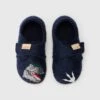 Living Kitzbühel T REX GLOW IN THE DARK - Slippers - Nachtblau