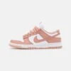 Nike Sportswear Dunk- Trainers - White/Rose Whisper