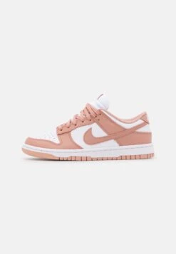 Nike Sportswear Dunk- Trainers - White/Rose Whisper