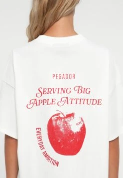 Pegador YELENE HEAVY OVERSIZED TEE - Print T-shirt - Washed Warm White -Zalando UK-Outlet 251ca4fad08b40e983c95eafe3b00281