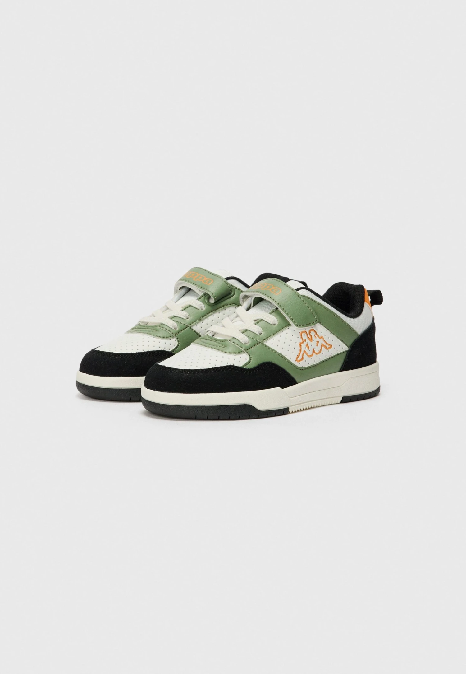 Kappa MANIS UNISEX - Trainers - White/green/orange 2 Kappa MANIS UNISEX - Trainers - White/green/orange - Image 2