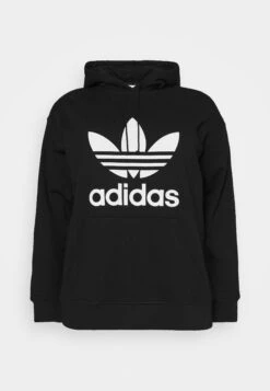 Adidas Originals Hoodie - Black/White -Zalando UK-Outlet 26c4b66bdf9648009776547e63a8bfa3