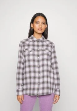 Wrangler Western Shirt - Button-Down Blouse - Sycamore Green