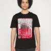 Puma Graphic Tee - Print T-Shirt - Black