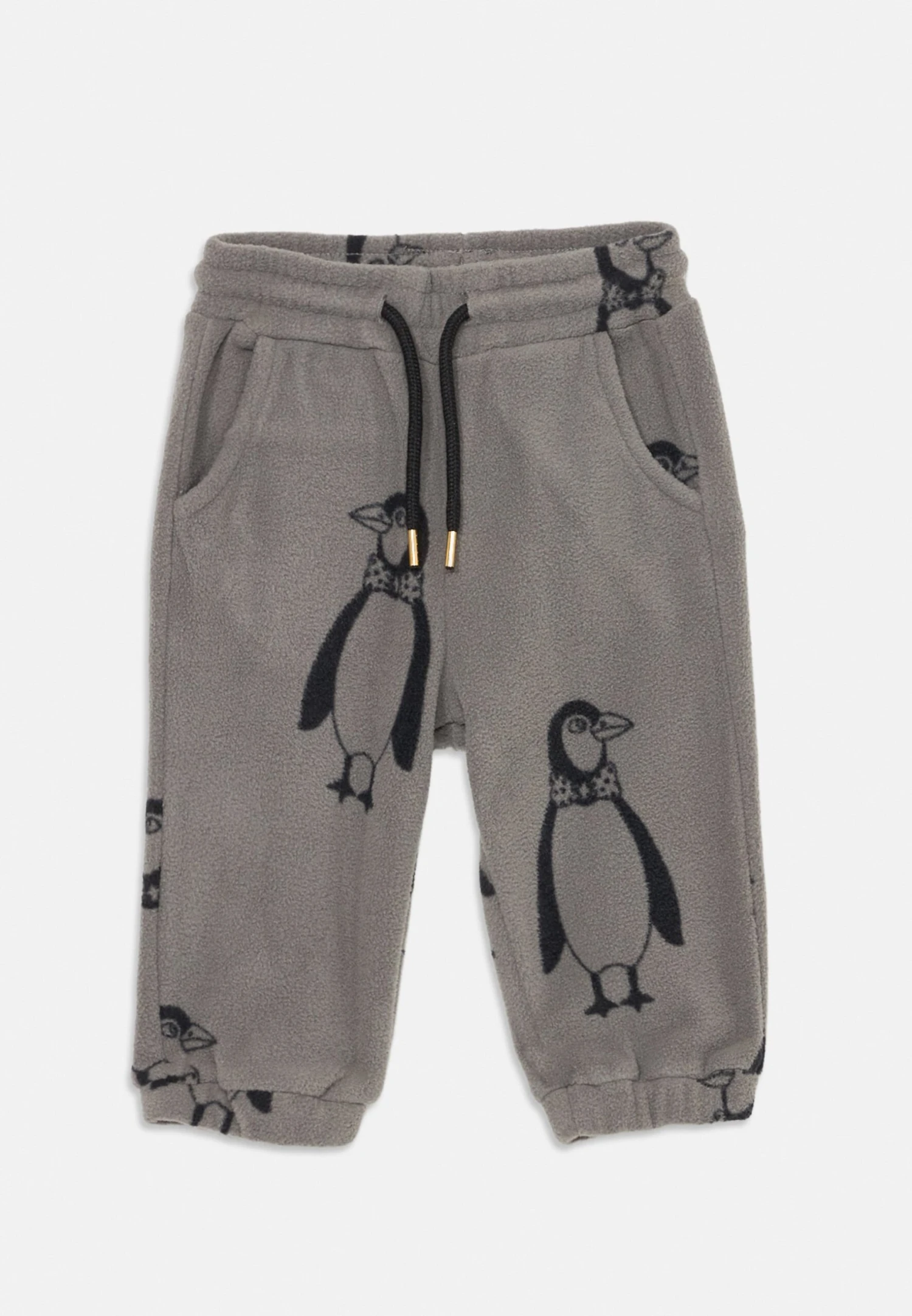 Mini Rodini PENGUIN TROUSERS UNISEX - Tracksuit Bottoms - Grey 1 Mini Rodini PENGUIN TROUSERS UNISEX - Tracksuit Bottoms - Grey