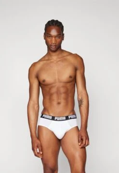 Puma MEN EVERYDAY BRIEFS 2 PACK - Briefs - White/black -Zalando UK-Outlet 29a9815184d5428eb2e0100b08f1ebc5