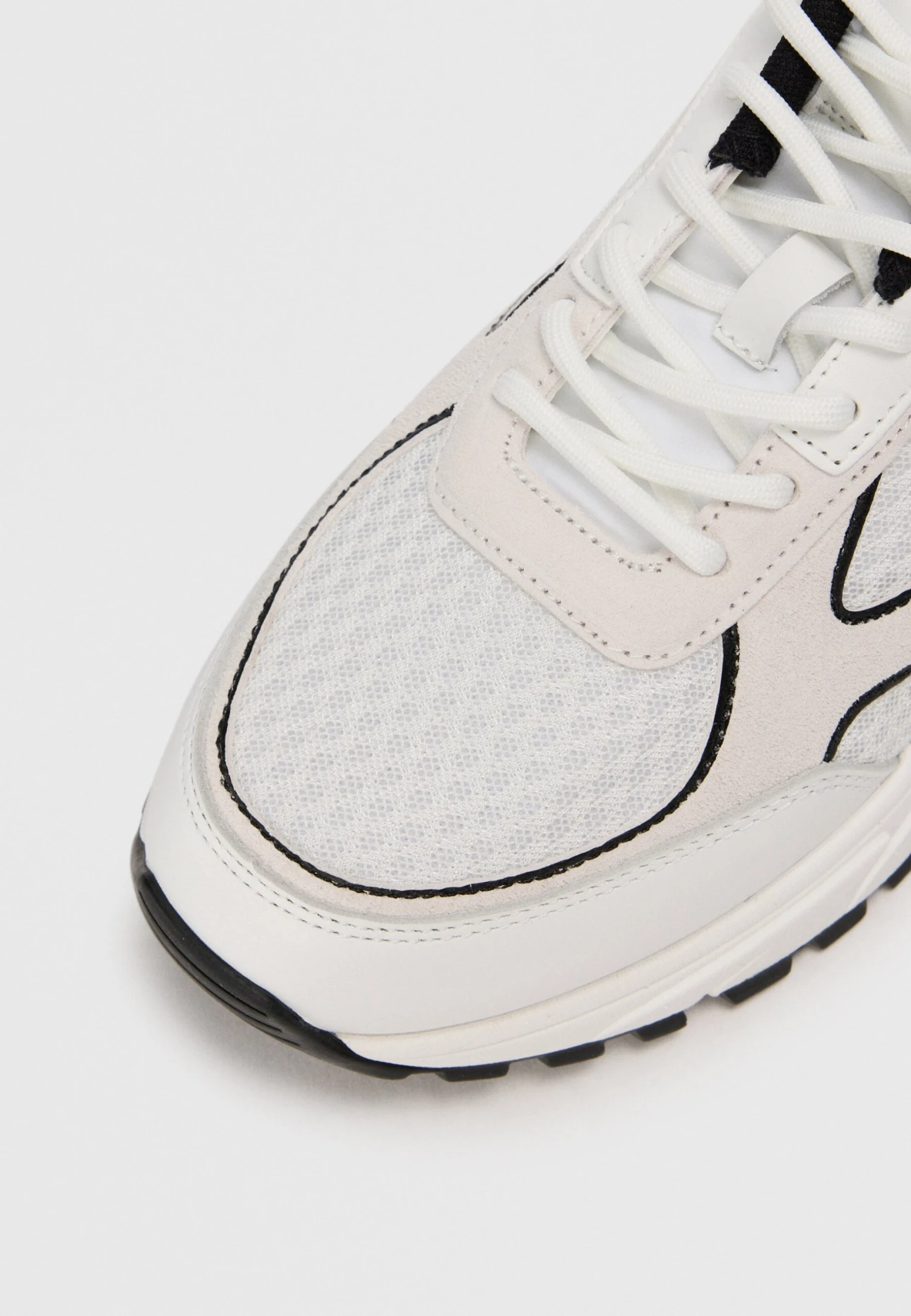 Calvin Klein Jeans HIKE RUNNER - Trainers - Bright White/black 6 Calvin Klein Jeans HIKE RUNNER - Trainers - Bright White/black - Image 6