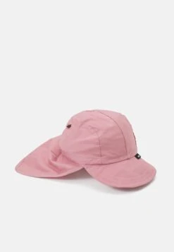 Elasticated Basic Hat With Neck Protector Unisex - Hat - Dusty Rose