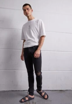 Jack & Jones Jjiliam Jjoriginal Am 305 Noos - Jeans Skinny Fit - Black Denim