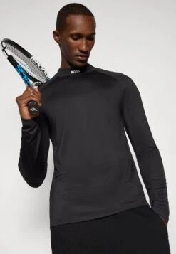 Boss TOCK ACTIVE - Long Sleeved Top - Black -Zalando UK-Outlet 2b06179ae76a4641b235688fe3965f77