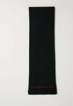 Ruslan Baginskiy MONOGRAM EMBROIDERED SCARF - Scarf - Black