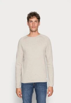 Jack & Jones Crew Neck Noos - Jumper - Oatmeal Melange